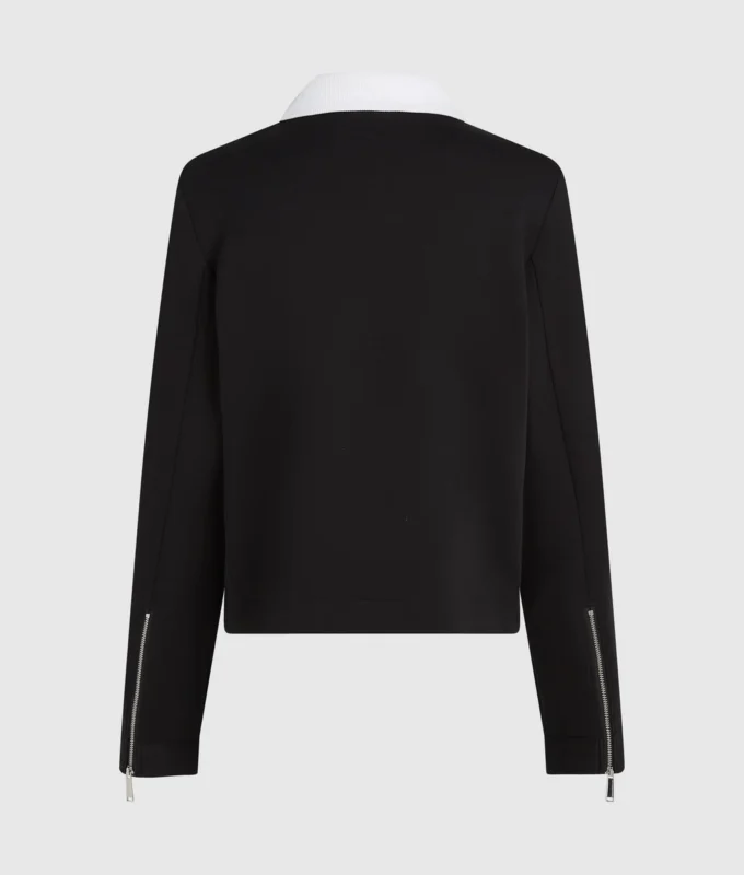 Karl DNA Sweatshirt mit Reißverschluss Karl DNA Sweatshirt mit Reißverschluss