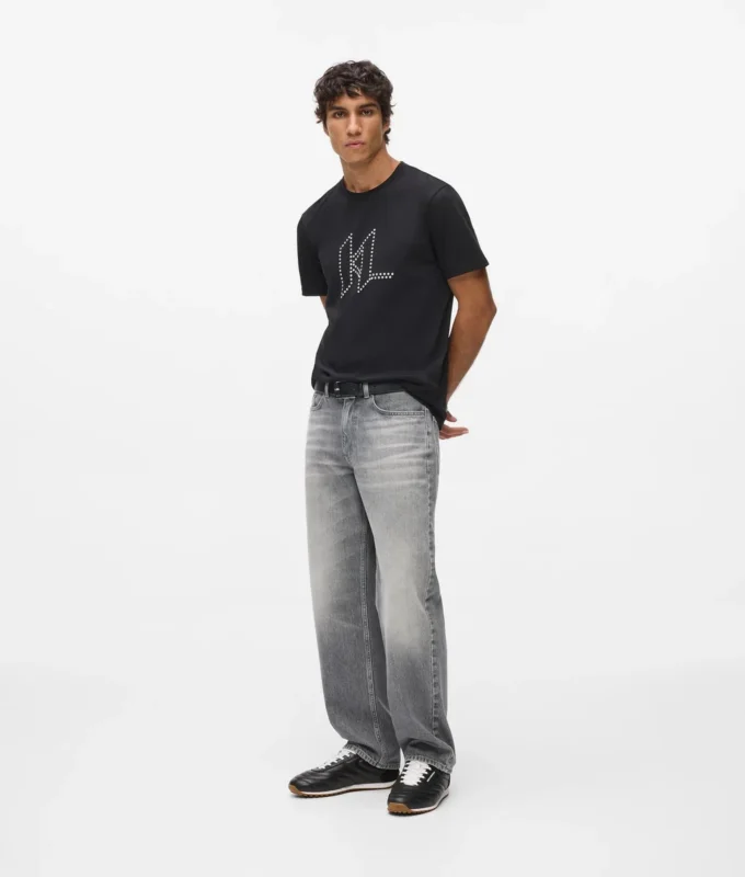 Karl DNA T-Shirt mit Nieten