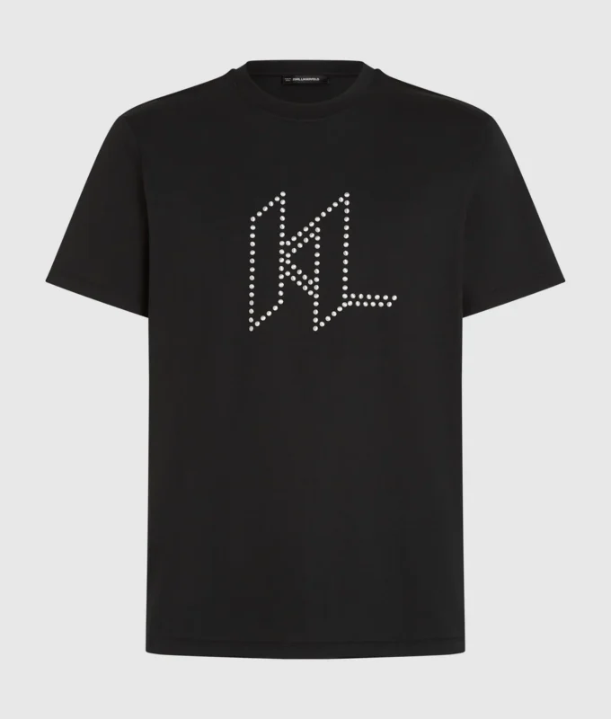 Karl DNA T-Shirt mit Nieten
