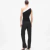 Karl DNA Top mit asymmetrischem Revers