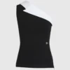 Karl DNA Top mit asymmetrischem Revers