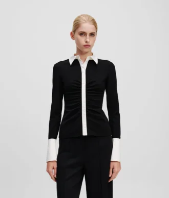 KARL ESSENTIAL LANGÄRMELIGES POLOSHIRT