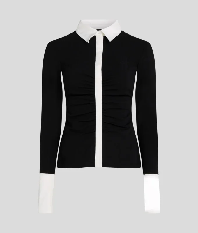 KARL ESSENTIAL LANGÄRMELIGES POLOSHIRT