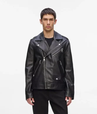 KARL ESSENTIAL LEDERJACKE