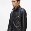 KARL ESSENTIAL LEDERJACKE KARL ESSENTIAL LEDERJACKE
