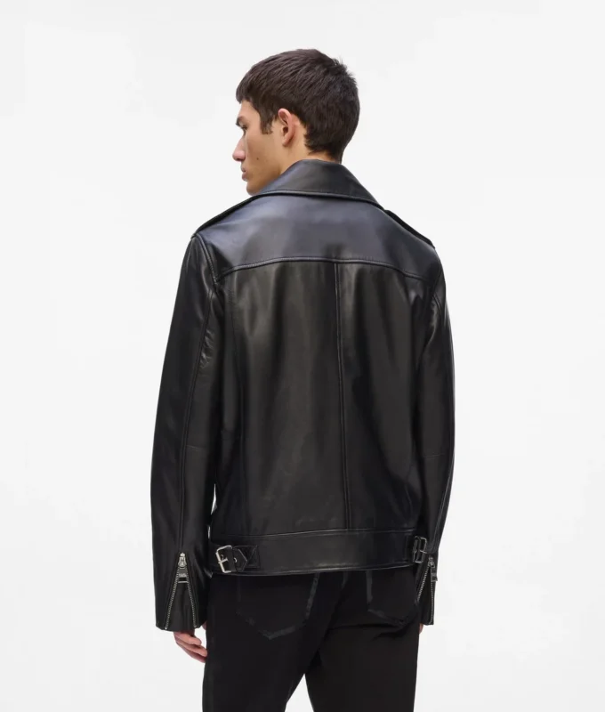 KARL ESSENTIAL LEDERJACKE KARL ESSENTIAL LEDERJACKE