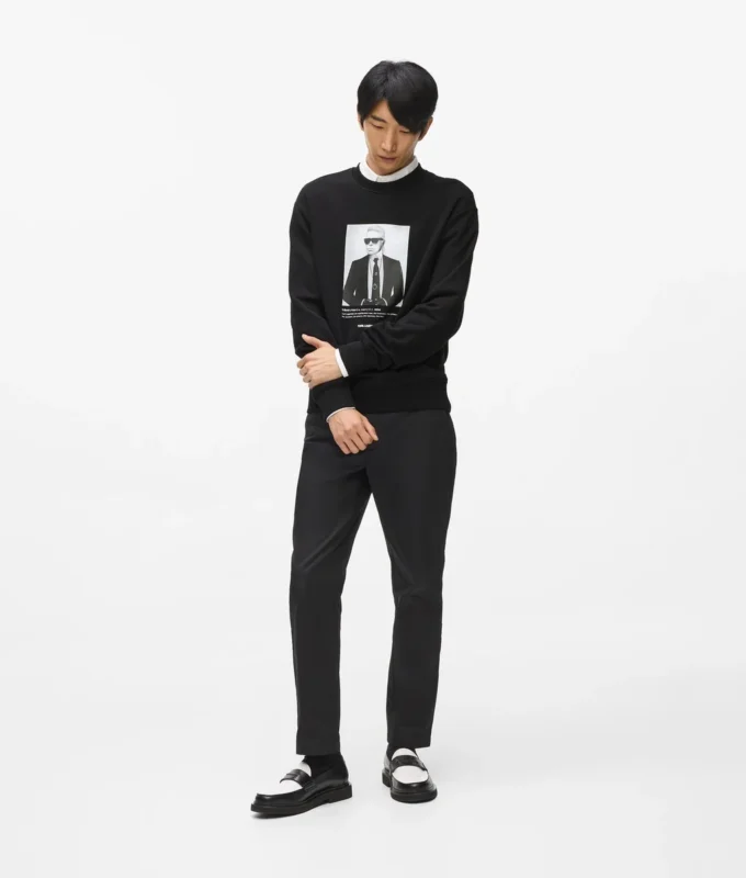 Karl-Porträt-Sweatshirt Karl-Porträt-Sweatshirt
