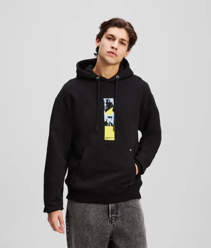 KARL PRINT HOODIE KARL PRINT HOODIE