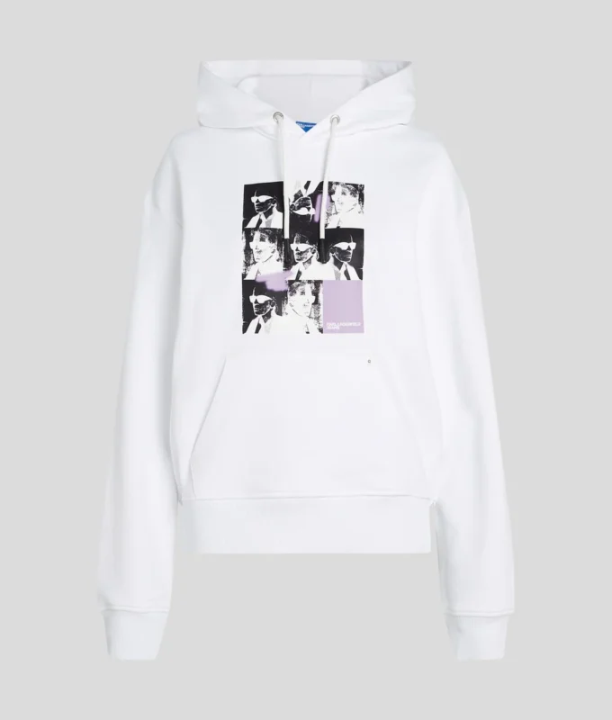 KARL PRINT HOODIE KARL PRINT HOODIE