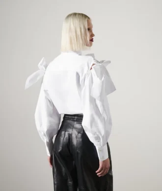 KARL STUDIO BOW DETAIL SHIRT KARL STUDIO BOW DETAIL SHIRT