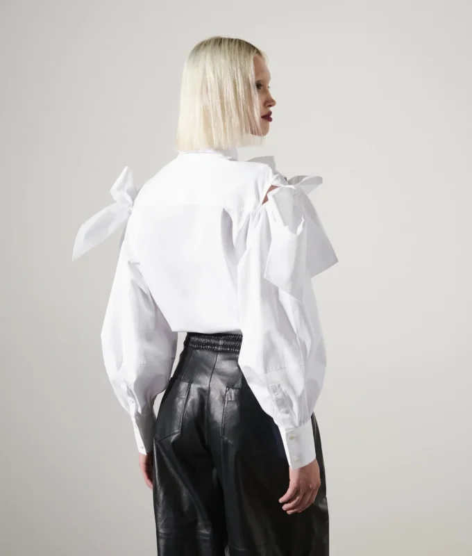 KARL STUDIO BOW DETAIL SHIRT KARL STUDIO BOW DETAIL SHIRT