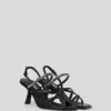 KARMEL SIGNIA SANDALEN MIT KETTENRIEMEN UND ABSATZ KARMEL SIGNIA SANDALEN MIT KETTENRIEMEN UND ABSATZ