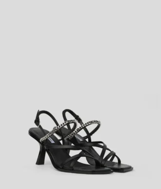 KARMEL SIGNIA SANDALEN MIT KETTENRIEMEN UND ABSATZ