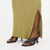 Karmel Slingbacks mit Fransen und Absatz
