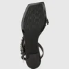 Karmel Slingbacks mit Fransen und Absatz