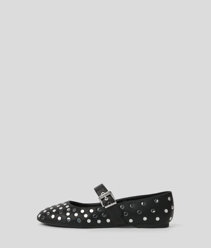 KARO BALLERINAS MIT NÄGELN KARO BALLERINAS MIT NÄGELN