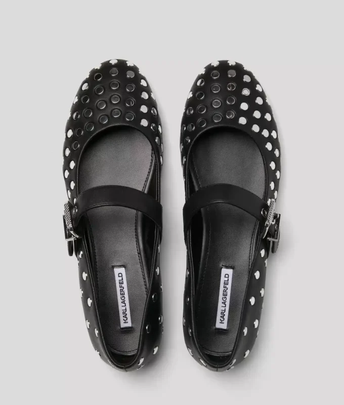 KARO BALLERINAS MIT NÄGELN KARO BALLERINAS MIT NÄGELN