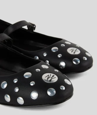 KARO MIRROR STUDS BALLERINAS