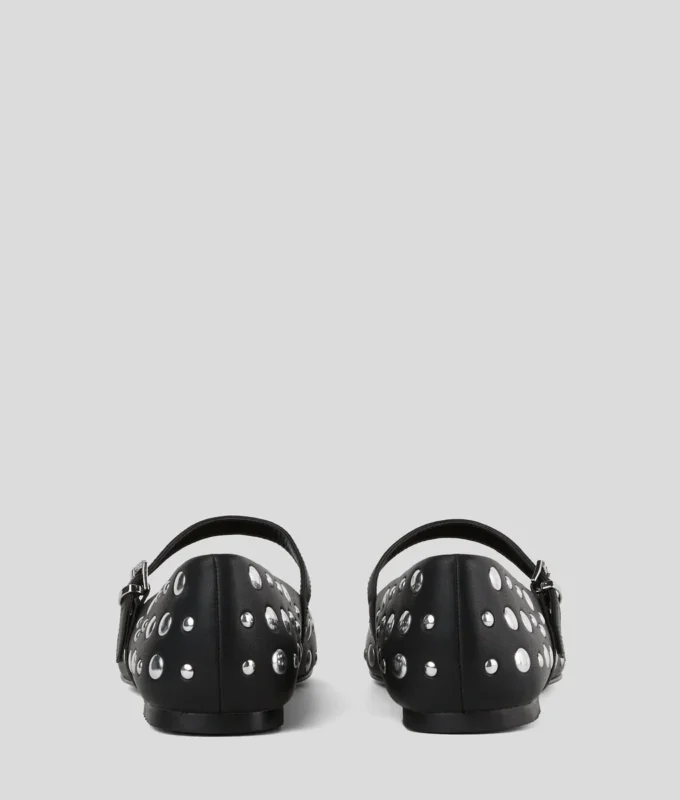 KARO MIRROR STUDS BALLERINAS