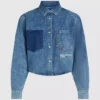 Kastig geschnittenes Jeanshemd Kastig geschnittenes Jeanshemd