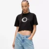 Kastiges T-Shirt mit Eclipse-Logo Kastiges T-Shirt mit Eclipse-Logo