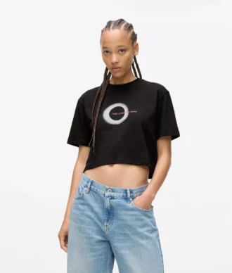 Kastiges T-Shirt mit Eclipse-Logo