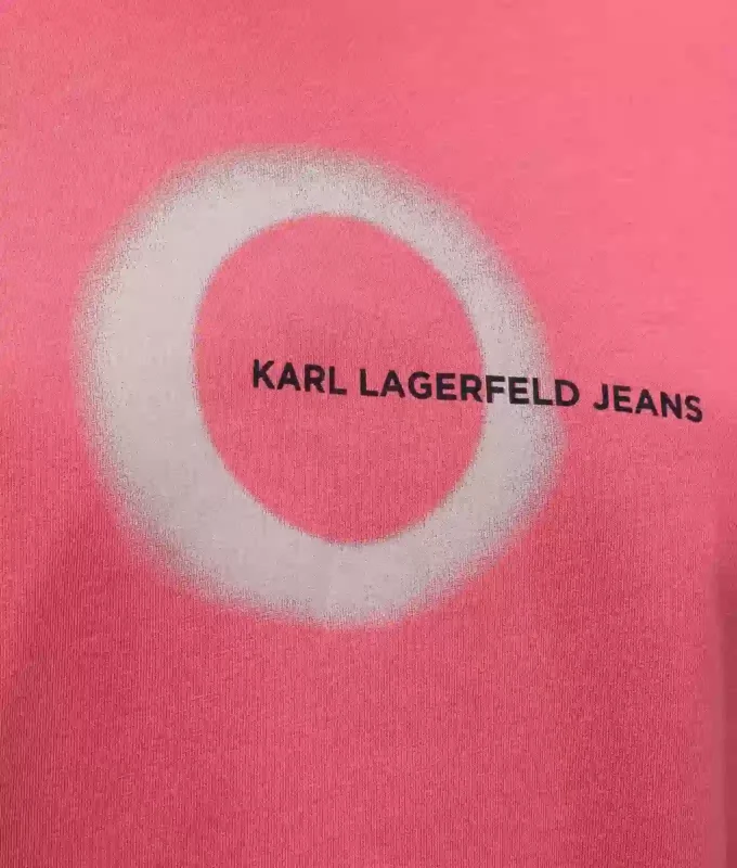 Kastiges T-Shirt mit Eclipse-Logo Kastiges T-Shirt mit Eclipse-Logo