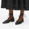 Kerrie Ballerina-Flats mit langen Schnürsenkeln Kerrie Ballerina-Flats mit langen Schnürsenkeln