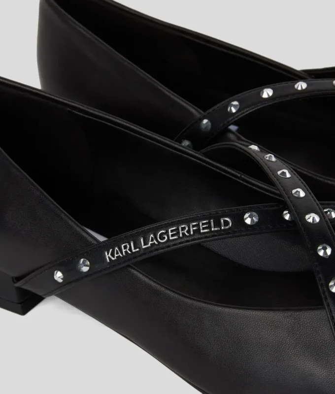 KERRIE KROSSTRAP STUDS FLATS