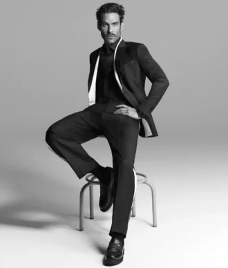 KL Studio Blazer mit kontrastierenden Paspeln