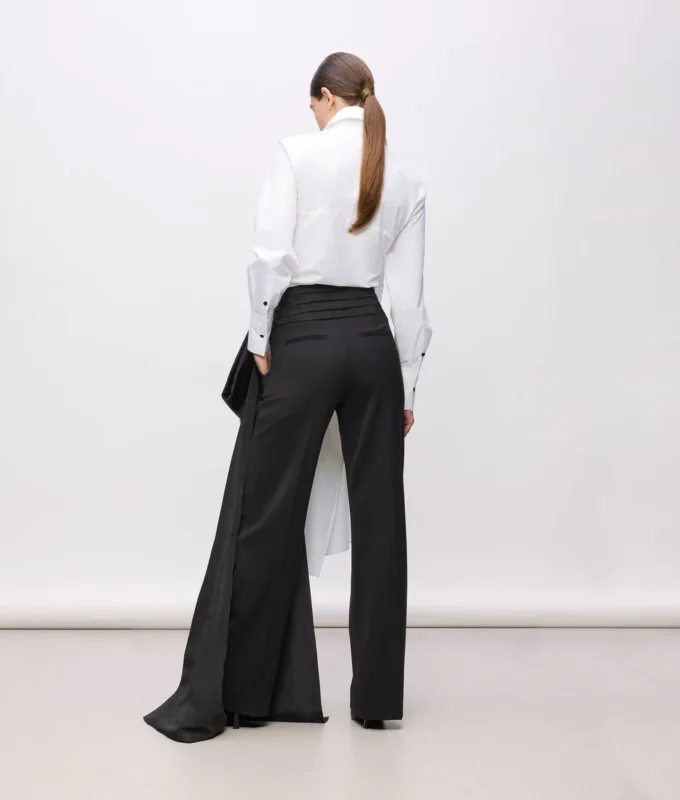 KL Studio Bluse mit Schleifendetail