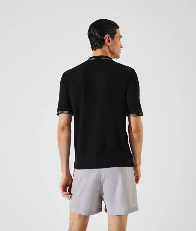 KL X BORSALINO STRICKPOLOSHIRT KL X BORSALINO STRICKPOLOSHIRT