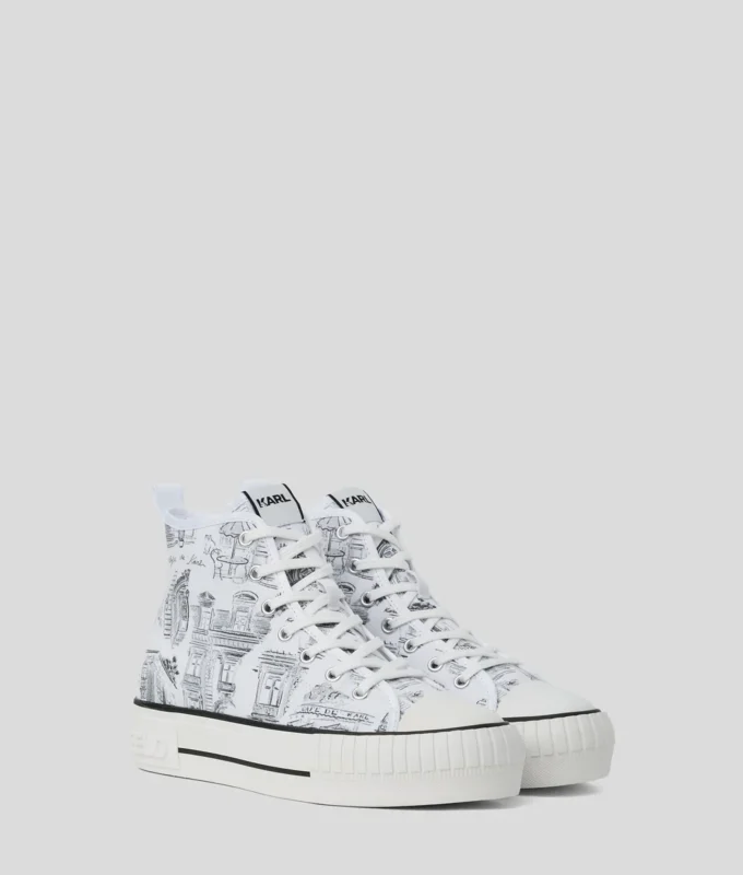 KL X JORGE PARRA HIGH-TOP SNEAKERS KL X JORGE PARRA HIGH-TOP SNEAKERS