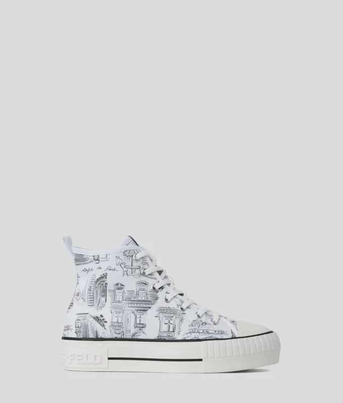 KL X JORGE PARRA HIGH-TOP SNEAKERS KL X JORGE PARRA HIGH-TOP SNEAKERS