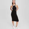 KLEID MIT RACER-AUSSCHNITT KLEID MIT RACER-AUSSCHNITT