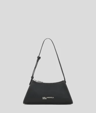 KLEINE SCHULTERTASCHE MIT METALLLOGO