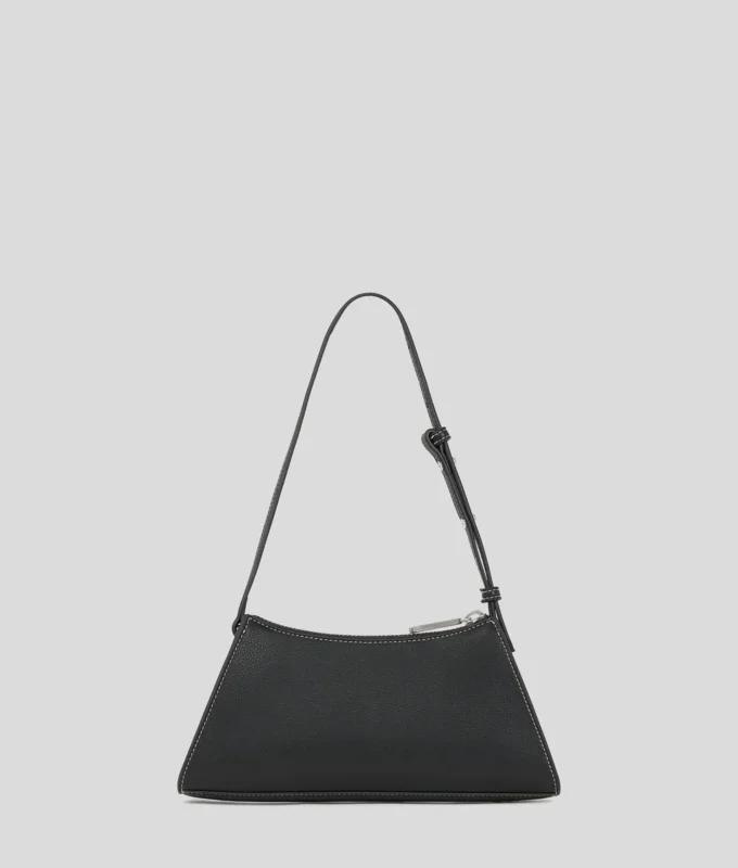 KLEINE SCHULTERTASCHE MIT METALLLOGO KLEINE SCHULTERTASCHE MIT METALLLOGO