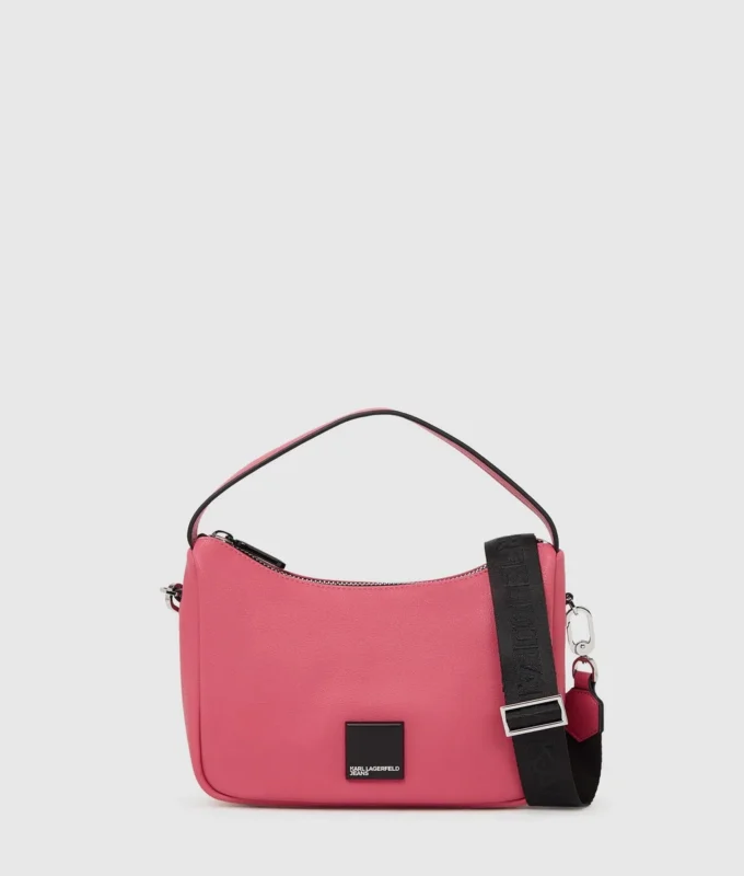 KLJ BOX LOGO SOFT MINI HOBO TASCHE