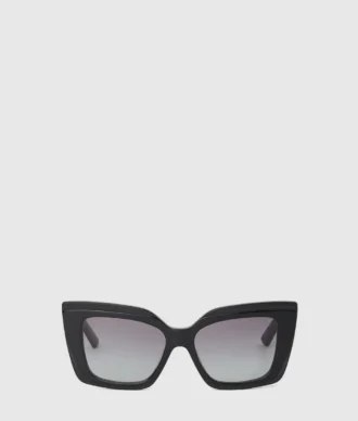 Klobige Logo-Sonnenbrille