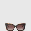 Klobige Logo-Sonnenbrille Klobige Logo-Sonnenbrille