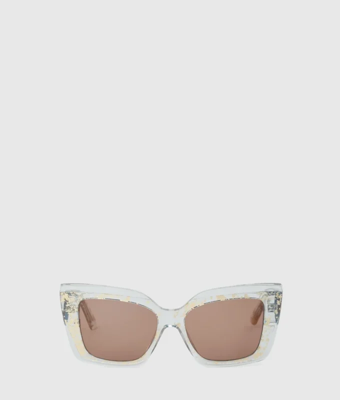 Klobige Logo-Sonnenbrille Klobige Logo-Sonnenbrille