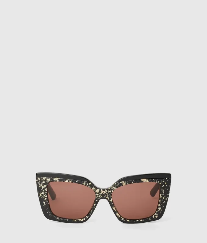 Klobige Logo-Sonnenbrille Klobige Logo-Sonnenbrille