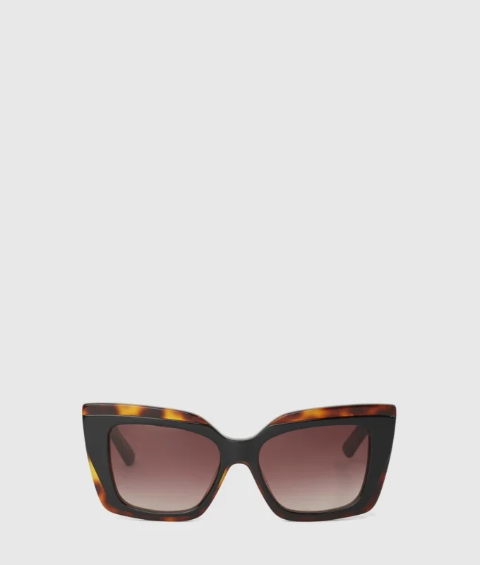 Klobige Logo-Sonnenbrille Klobige Logo-Sonnenbrille