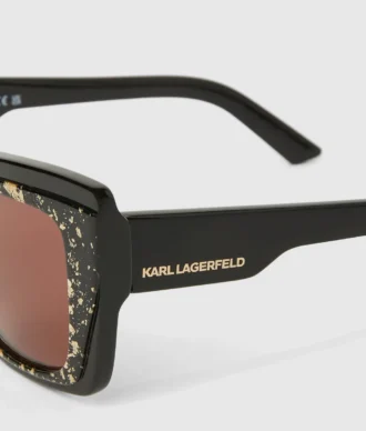Klobige Logo-Sonnenbrille