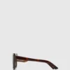 Klobige Logo-Sonnenbrille Klobige Logo-Sonnenbrille