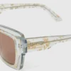 Klobige Logo-Sonnenbrille Klobige Logo-Sonnenbrille