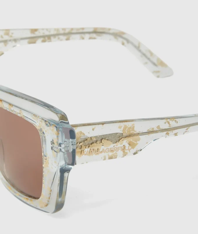 Klobige Logo-Sonnenbrille Klobige Logo-Sonnenbrille