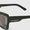 Klobige Logo-Sonnenbrille Klobige Logo-Sonnenbrille