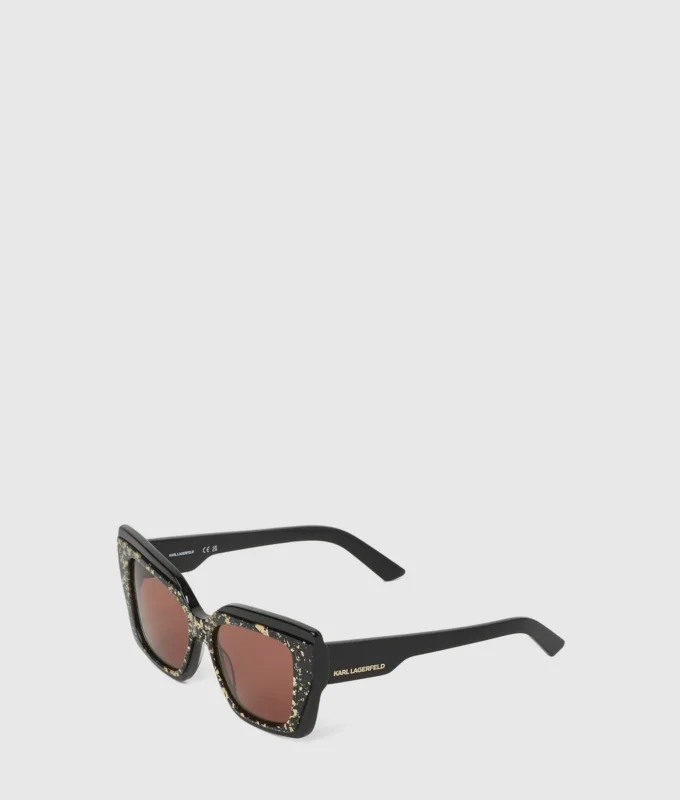 Klobige Logo-Sonnenbrille Klobige Logo-Sonnenbrille