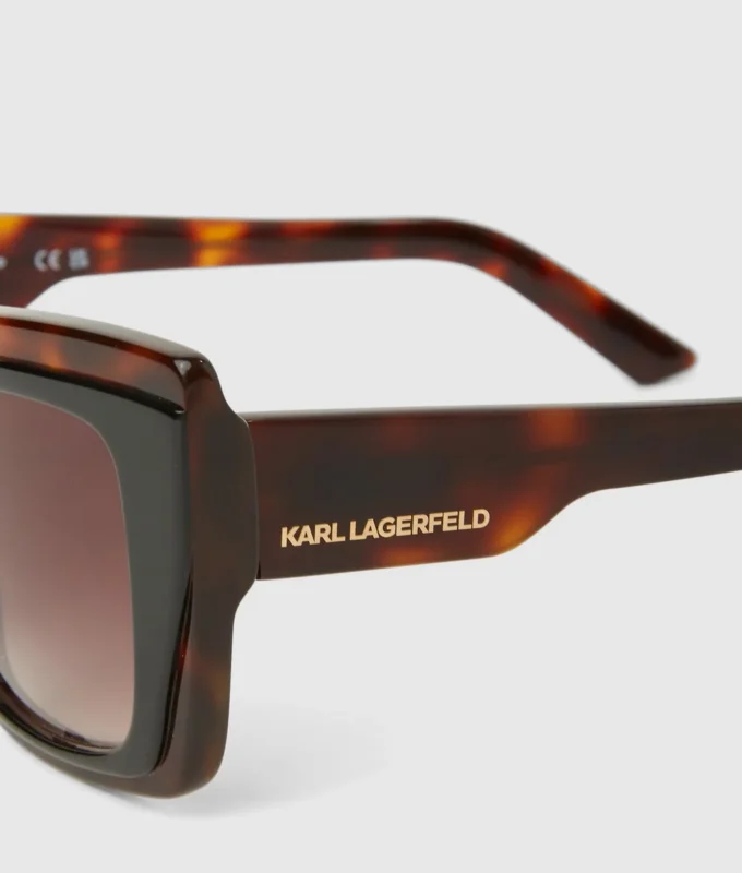 Klobige Logo-Sonnenbrille Klobige Logo-Sonnenbrille